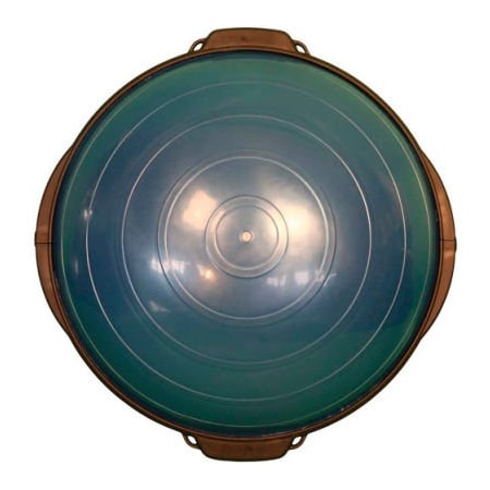 Fabrication Enterprises CanDo Core Training Dome with Pump and Resistance Cords, 21" Diameter, Blue 30-1902